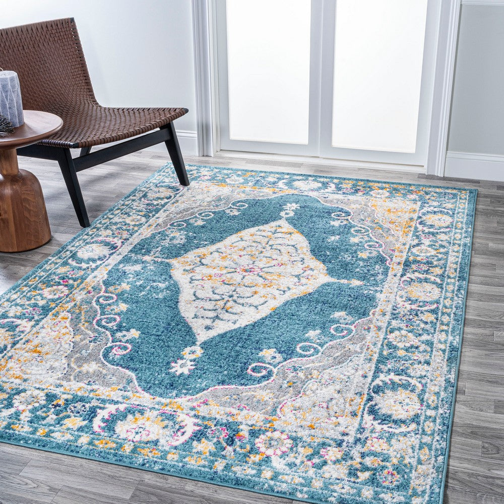 Moroto Zelda Bohemian Cottage Medallion Area Rug