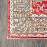 Timor India Flower and Vine Area Rug