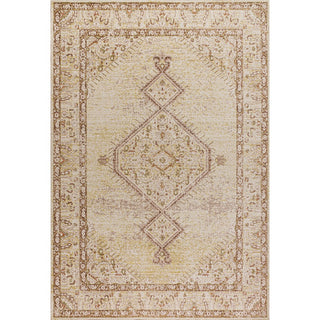 Pinta Lila Modern Tribal Medallion Area Rug