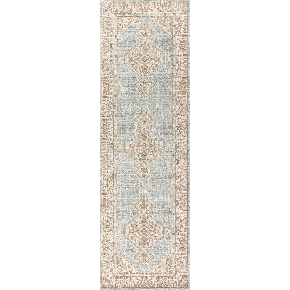 Pinta Lila Modern Tribal Medallion Area Rug