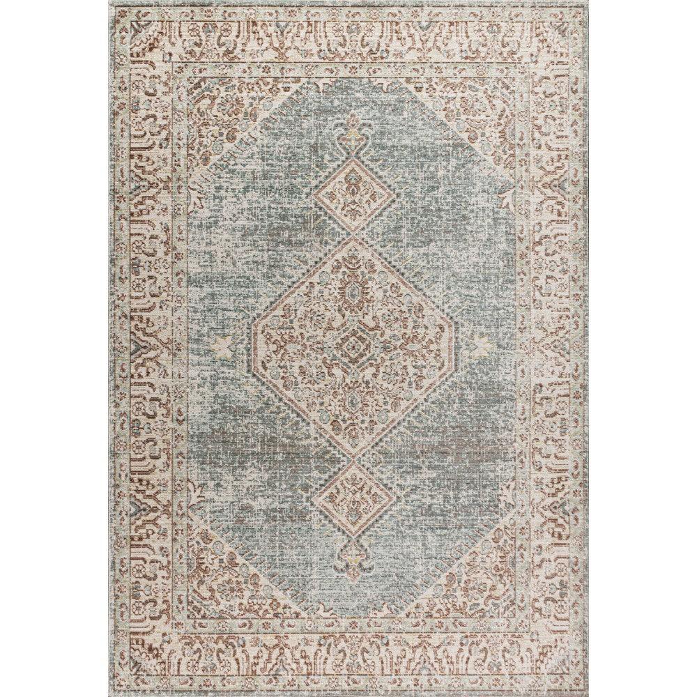 Pinta Lila Modern Tribal Medallion Area Rug