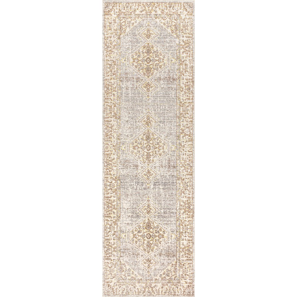Pinta Lila Modern Tribal Medallion Area Rug