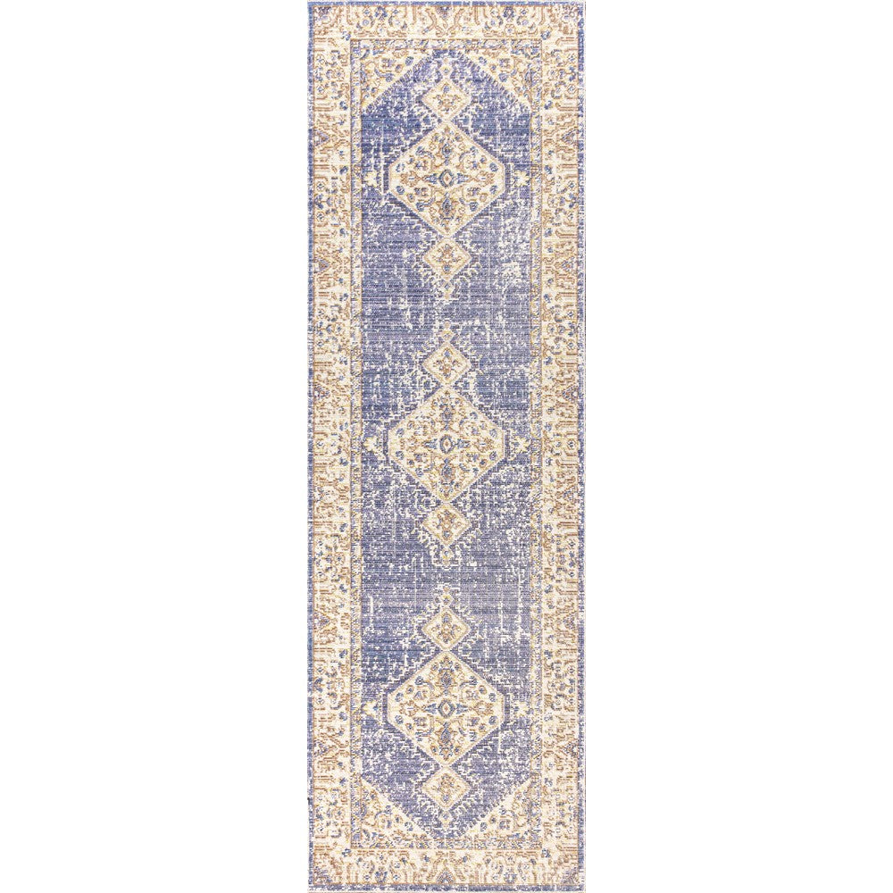 Pinta Lila Modern Tribal Medallion Area Rug