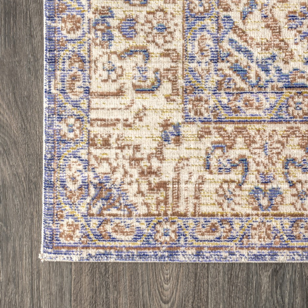 Pinta Lila Modern Tribal Medallion Area Rug