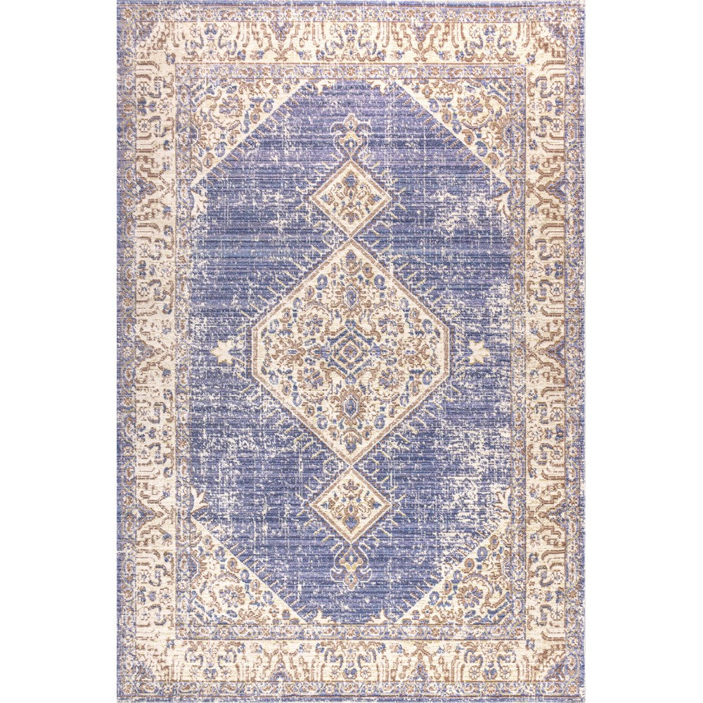 Pinta Lila Modern Tribal Medallion Area Rug