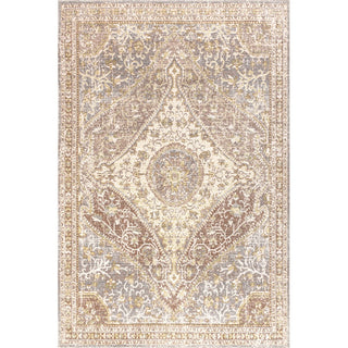 Rabida Petras Modern Ornate Medallion Area Rug