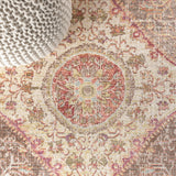 Rabida Petras Modern Ornate Medallion Area Rug