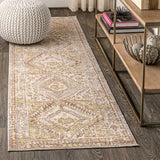 Bioko Darija Ornate Geometric Medallion Area Rug