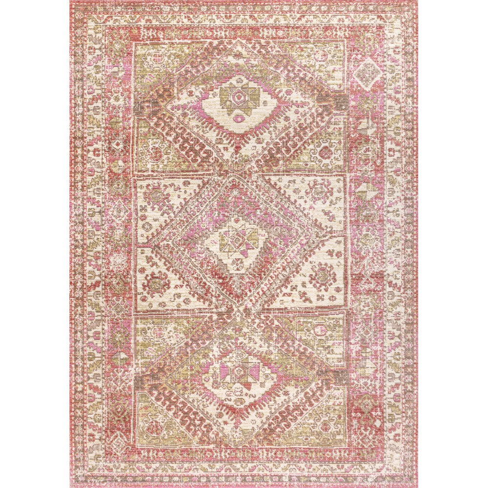 Bioko Darija Ornate Geometric Medallion Area Rug