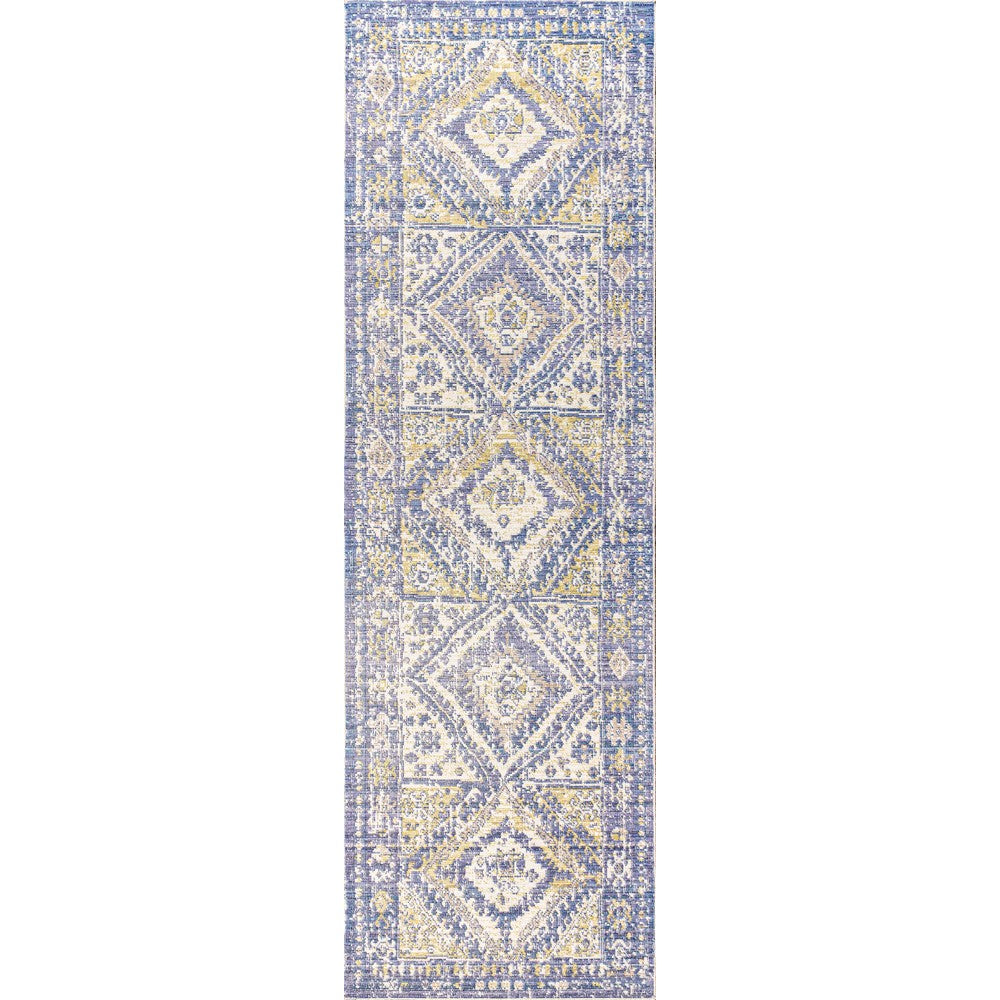 Bioko Darija Ornate Geometric Medallion Area Rug