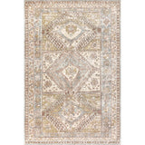 Bioko Darija Ornate Geometric Medallion Area Rug