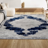 Danube Alhambra Ornate Medallion Modern Area Rug