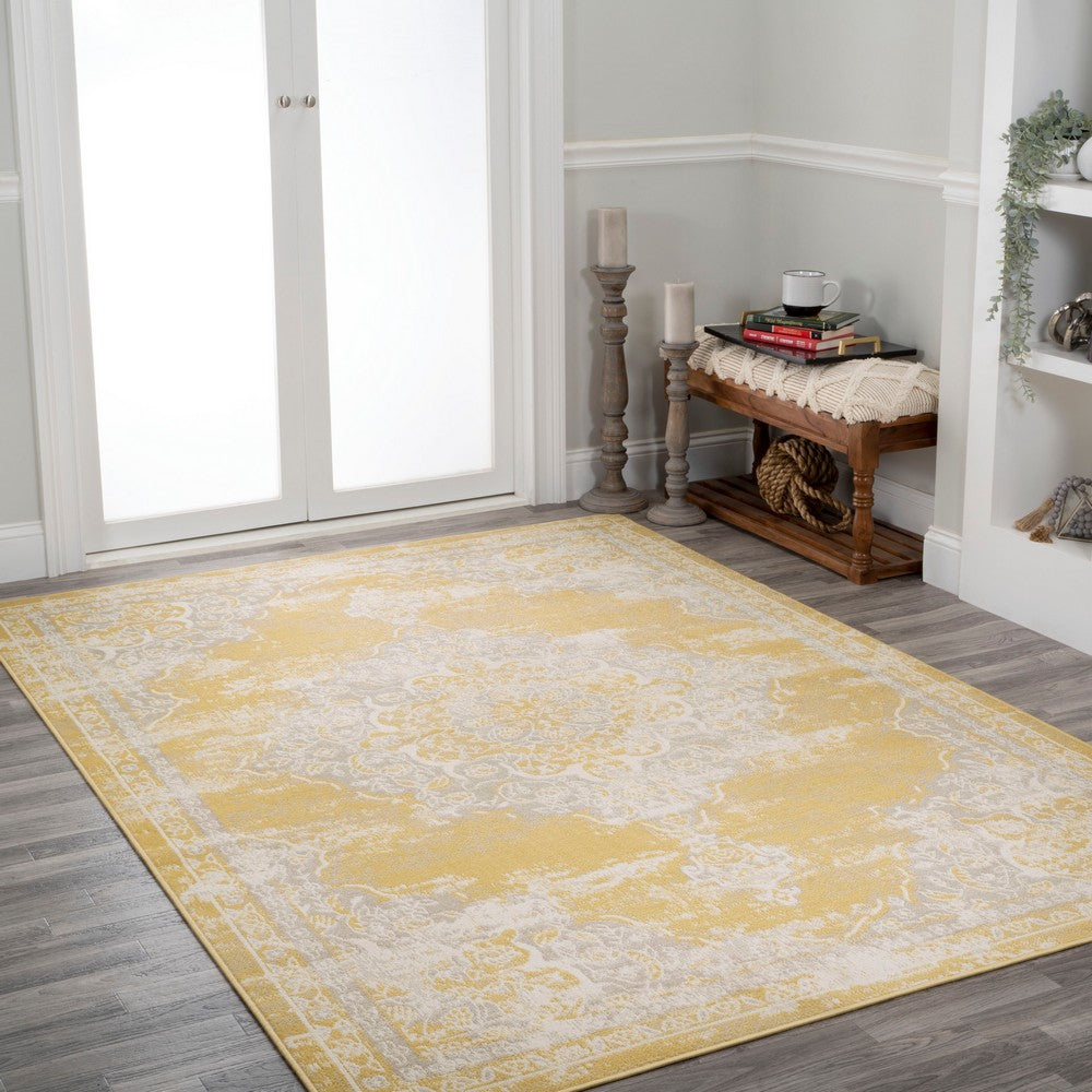 Danube Alhambra Ornate Medallion Modern Area Rug