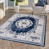 Amur Rosalia Cottage Medallion Area Rug