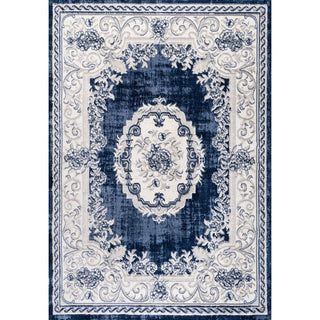 Amur Rosalia Cottage Medallion Area Rug