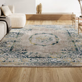 Amur Rosalia Cottage Medallion Area Rug
