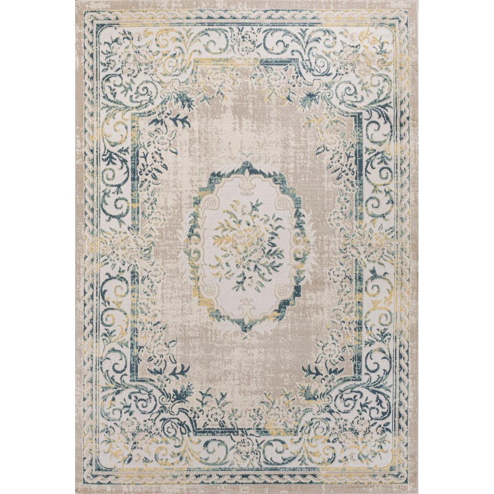 Amur Rosalia Cottage Medallion Area Rug