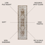 Amur Rosalia Cottage Medallion Area Rug