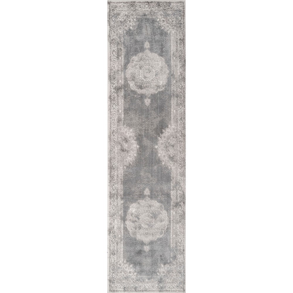 Face Cottage Medallion Area Rug