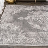 Face Cottage Medallion Area Rug