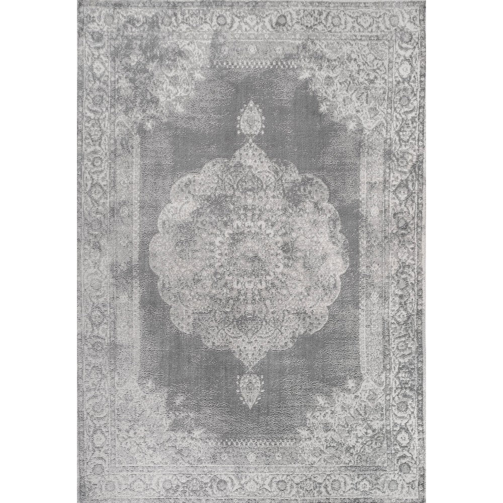 Face Cottage Medallion Area Rug