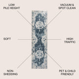 Face Cottage Medallion Area Rug