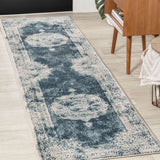 Face Cottage Medallion Area Rug