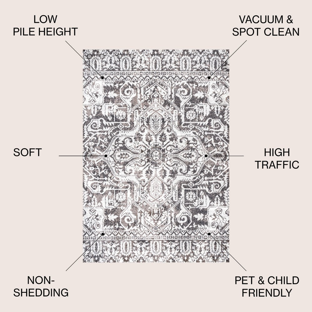 Fada Scala Grand Medallion Ornate Area Rug
