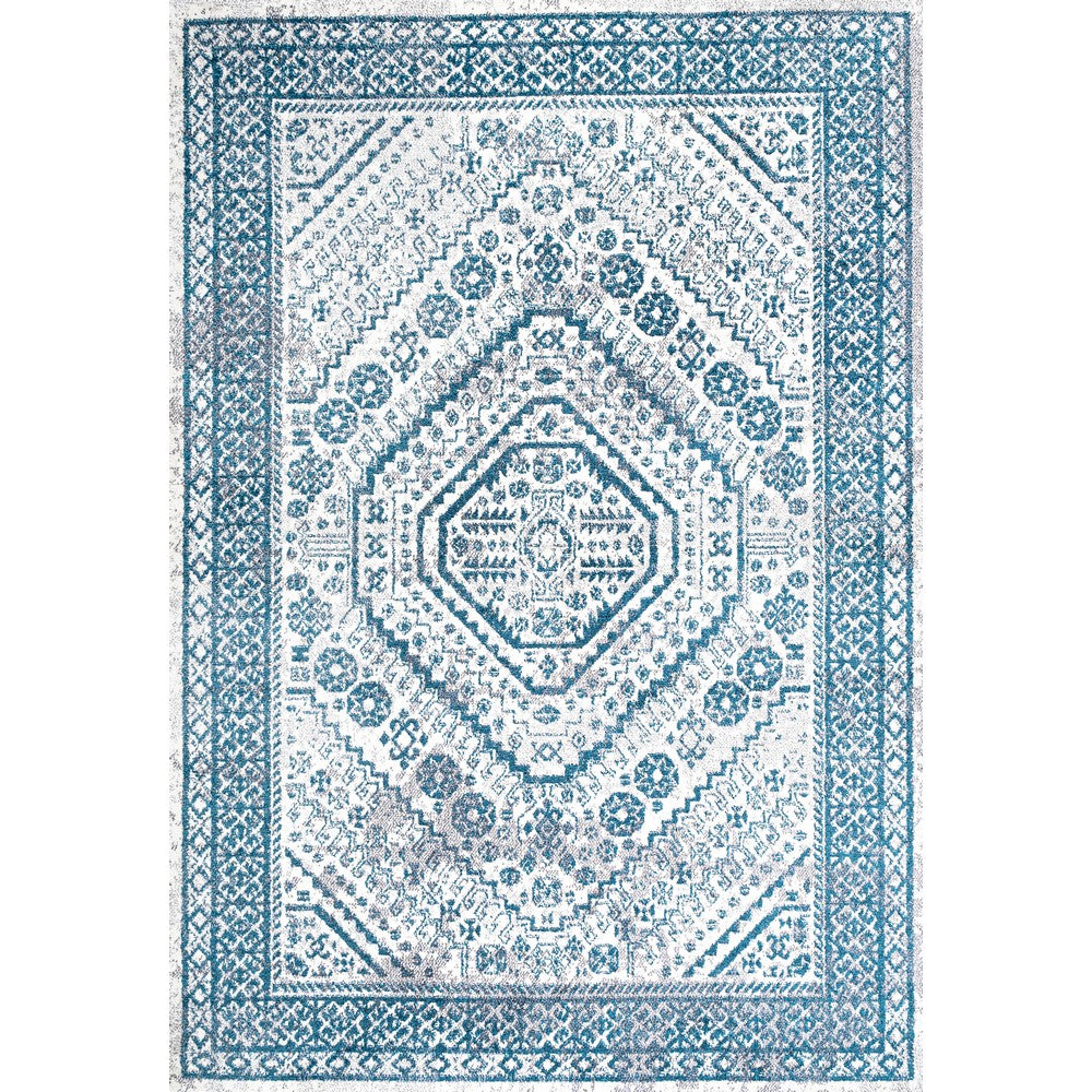 Chitado Boho Cottage Medallion Area Rug