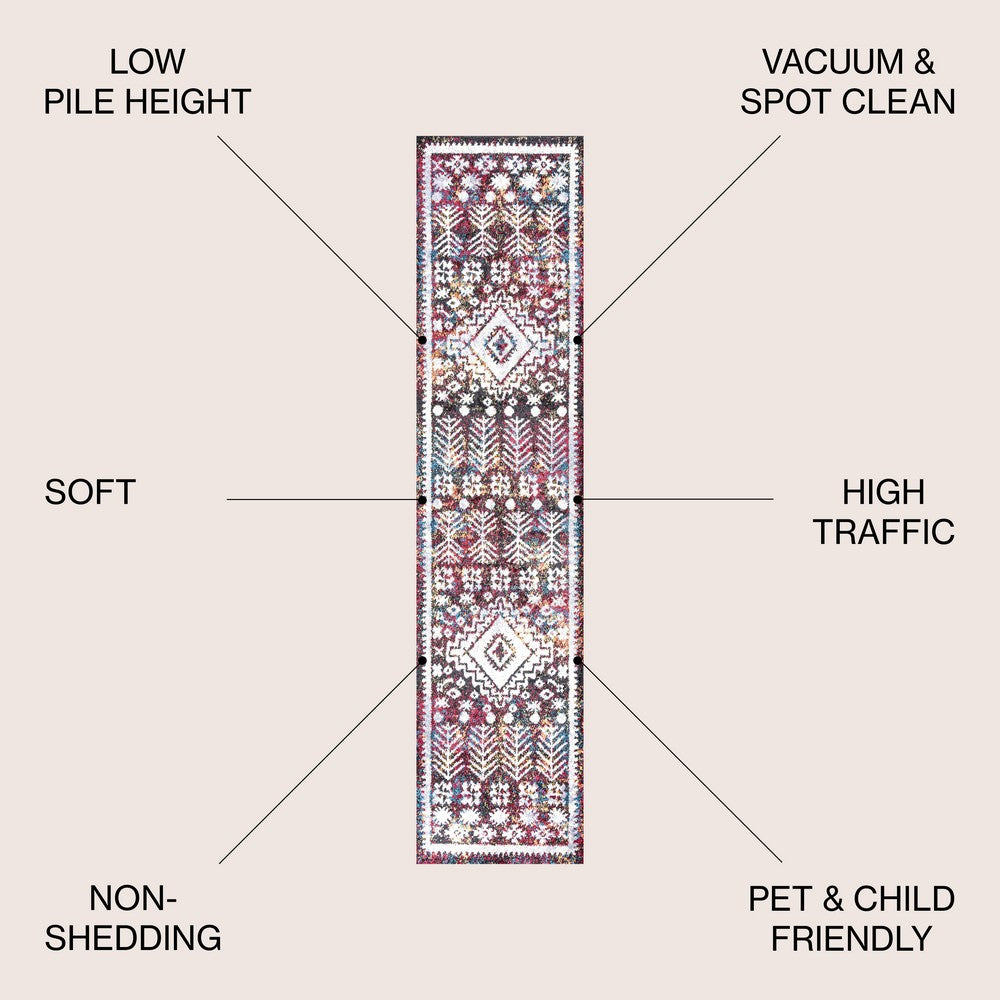 Sabaya Dhiya Distressed Kilim Area Rug