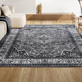 Gastre Palmette Modern Persian Floral Area Rug