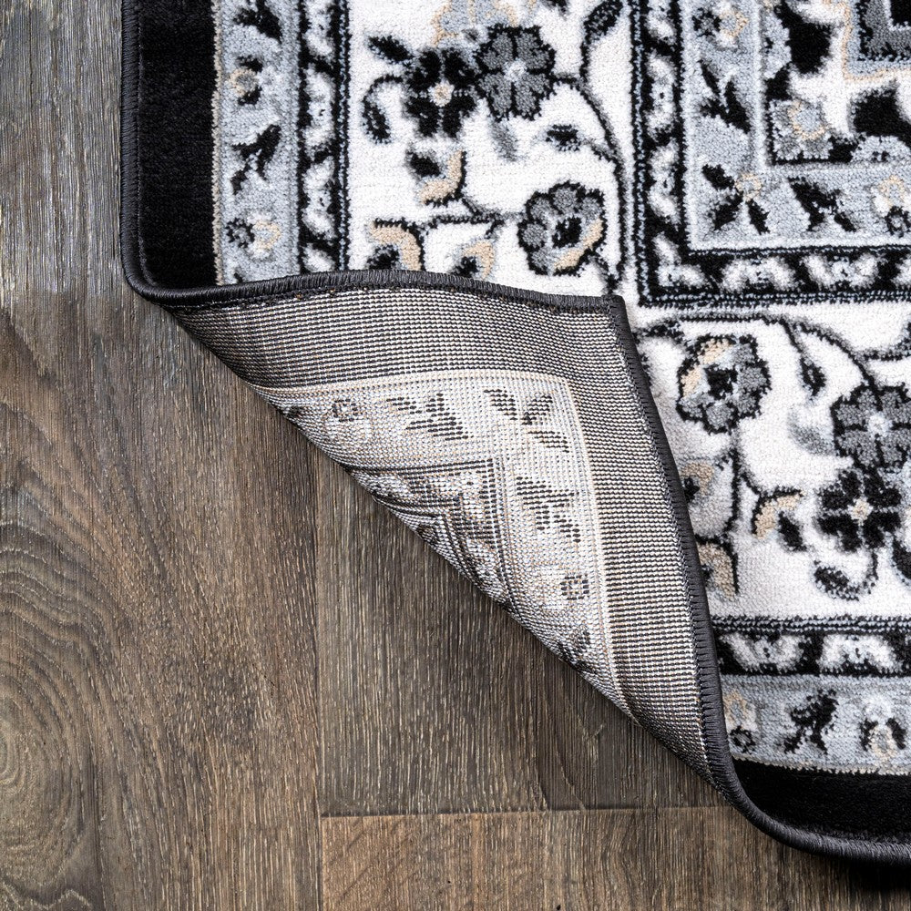 Gastre Palmette Modern Persian Floral Area Rug