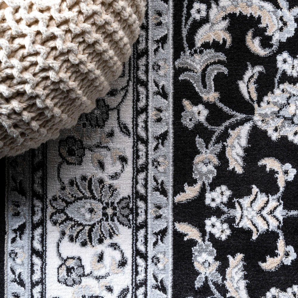 Gastre Palmette Modern Persian Floral Area Rug