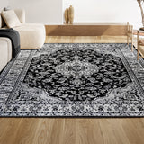 Gastre Palmette Modern Persian Floral Area Rug