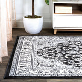 Gastre Palmette Modern Persian Floral Area Rug