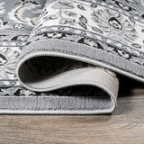 Gastre Palmette Modern Persian Floral Area Rug