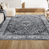 Gastre Palmette Modern Persian Floral Area Rug