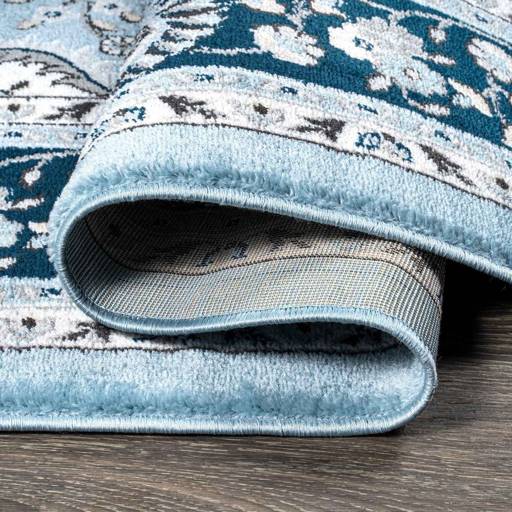 Gastre Palmette Modern Persian Floral Area Rug