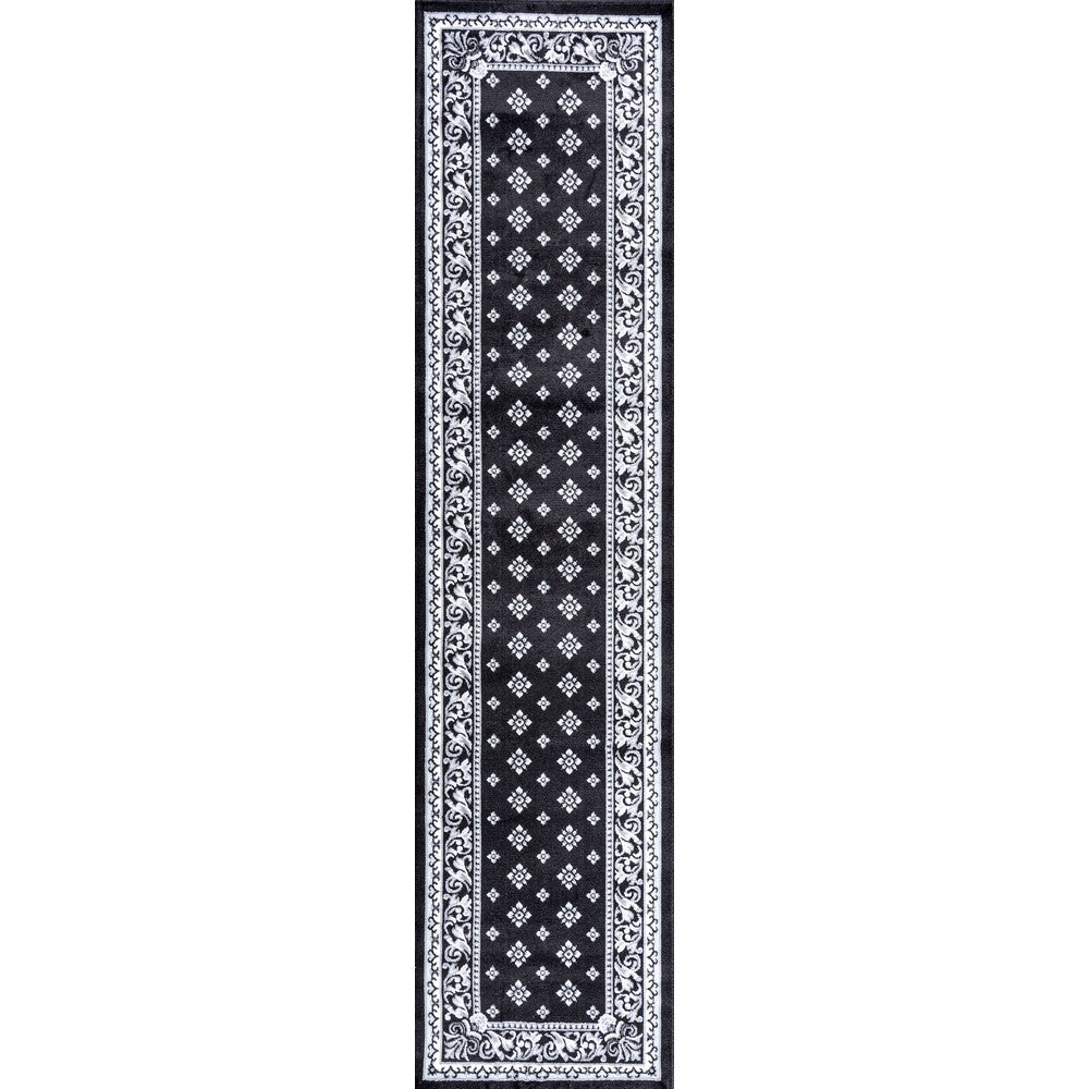 Luanza Acanthus French Border Area Rug