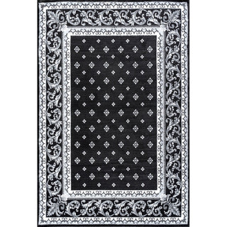 Luanza Acanthus French Border Area Rug