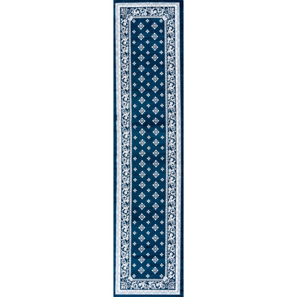 Luanza Acanthus French Border Area Rug