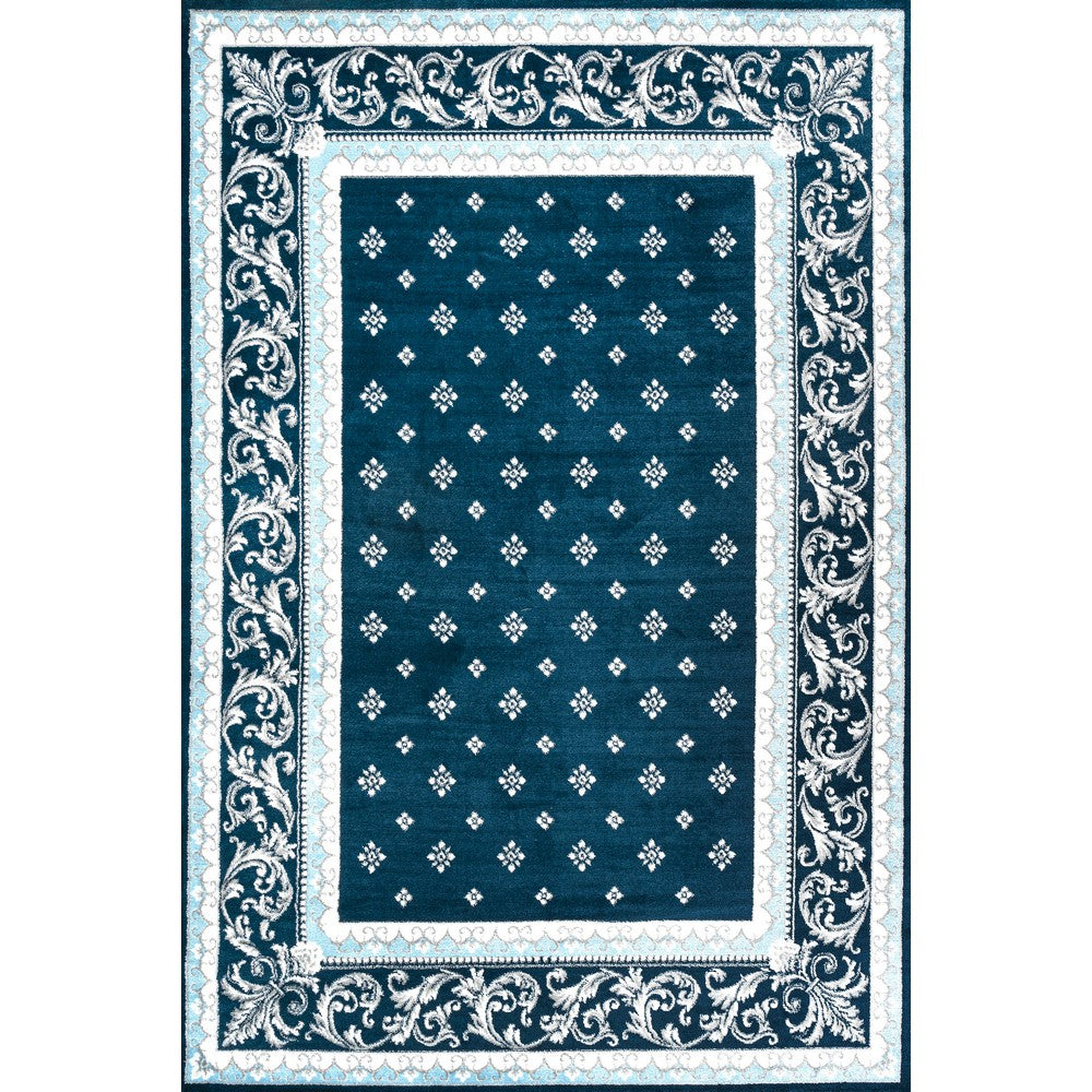 Luanza Acanthus French Border Area Rug