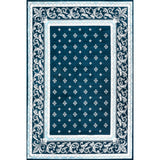 Luanza Acanthus French Border Area Rug