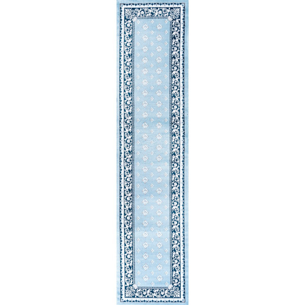 Luanza Acanthus French Border Area Rug