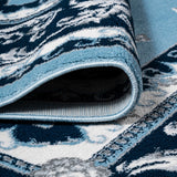 Luanza Acanthus French Border Area Rug