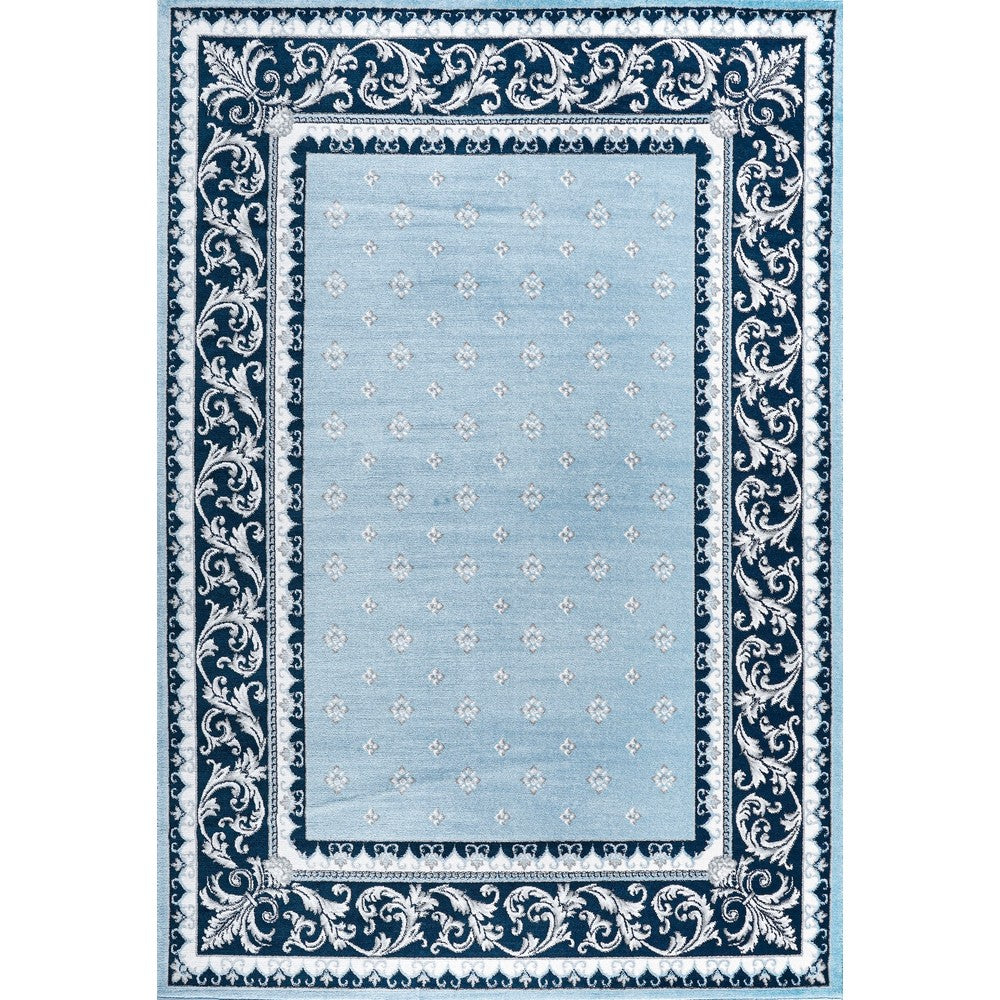 Luanza Acanthus French Border Area Rug