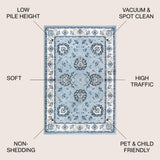 Buluko Cherie French Cottage Area Rug