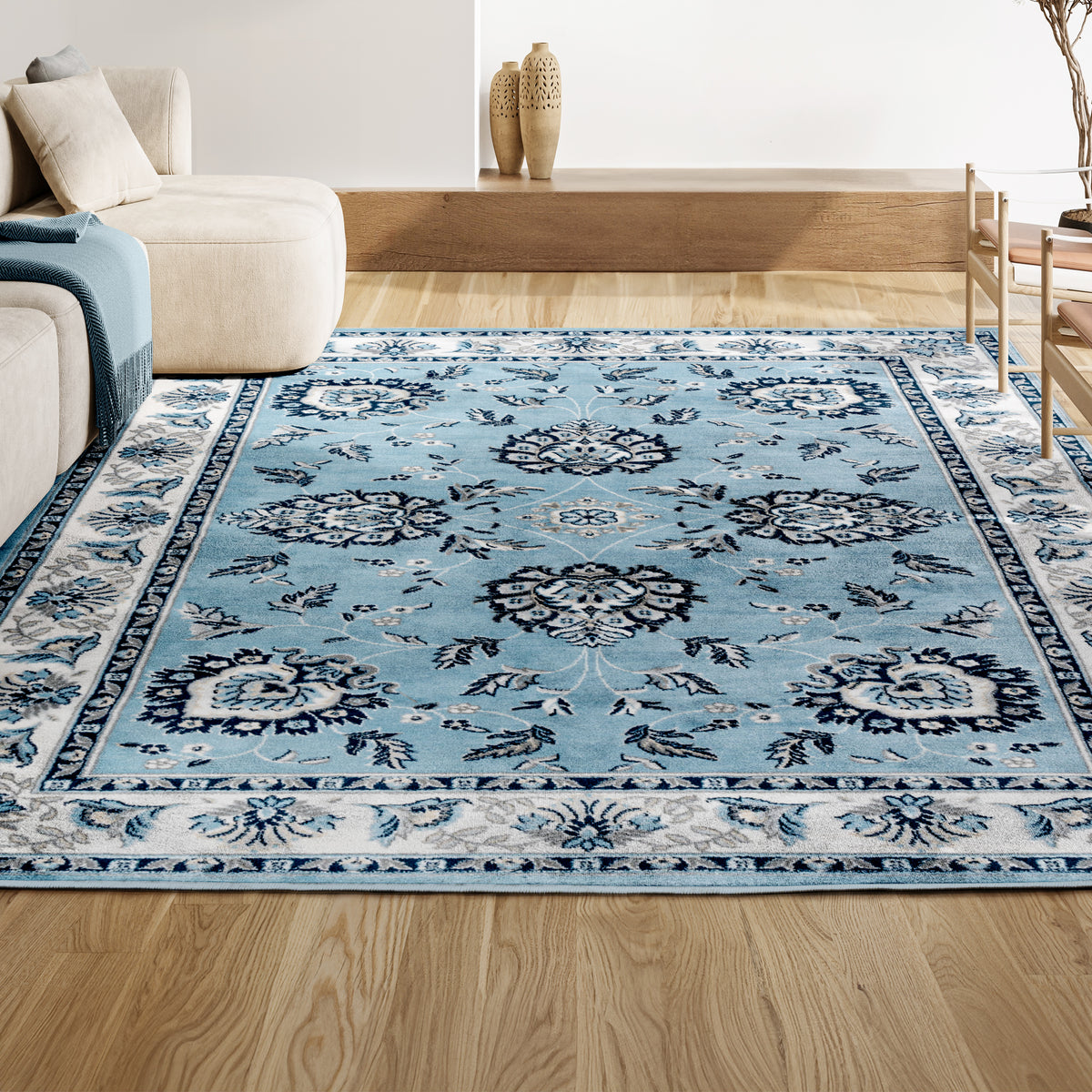 Buluko Cherie French Cottage Area Rug