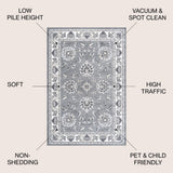 Buluko Cherie French Cottage Area Rug