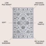 Buluko Cherie French Cottage Area Rug